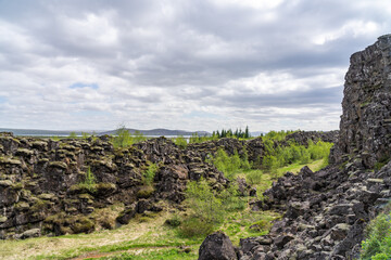 Picturesque country side in Iceland
