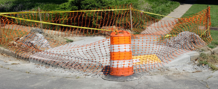 New Neighborhood Handicapped Accessible Ramp.