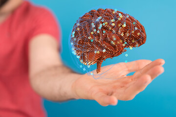 human brain mind idea symbol