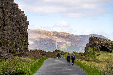 Picturesque country side in Iceland
