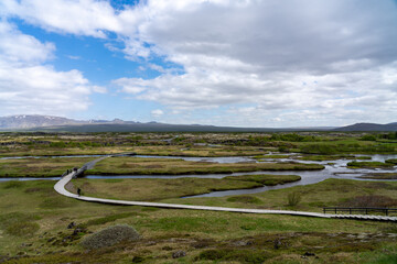 Beautiful countryside in Iceland