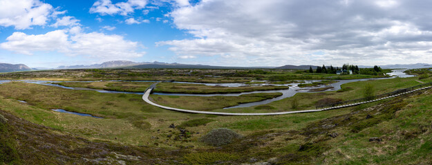 Beautiful countryside in Iceland