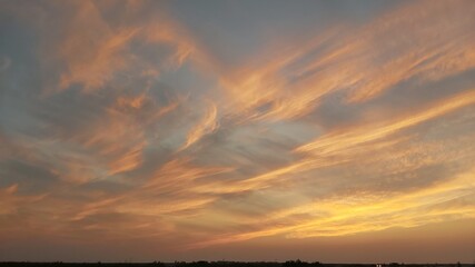 Obraz premium sunset in the sky