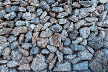 background or texture of stacked stones