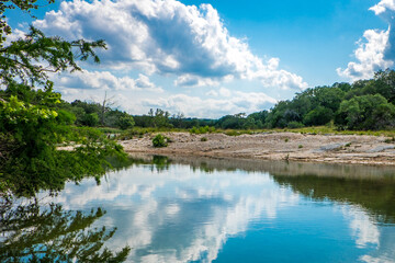 Texas hill country stream