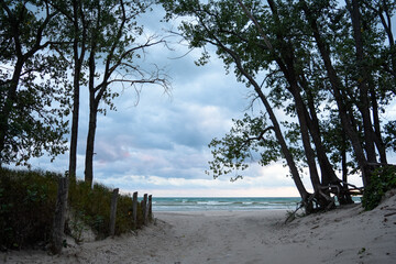 Beach at Sandbanks Provincial Park, Prince Edward County, Ontario