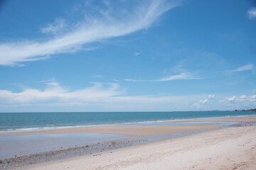 beach and sea