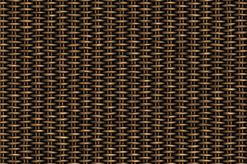 Rattan texture, detail handcraft bamboo weaving background. Brown wicker basket illustration