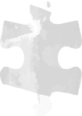 Monochrome Watercolor Puzzle