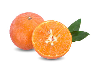 Orang fruit isolated on white background