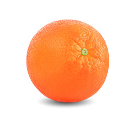orange isolated on white background.