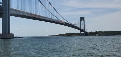 view of the bridge over the river