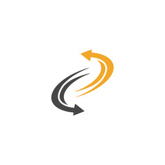 Arrow vector illustration icon