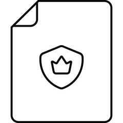 File Folder User Interface Icon