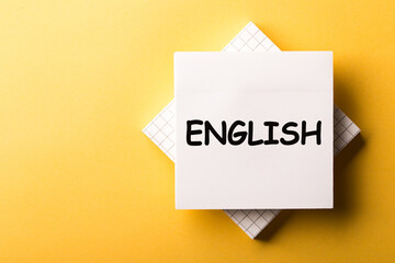 English Learning Concept For Business