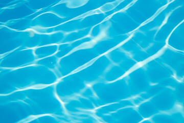 Light reflecting water in the sea