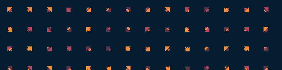 Abstract Color Halftone Dots generative art background illustration