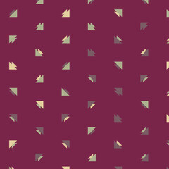 Abstract Color Halftone Dots generative art background illustration