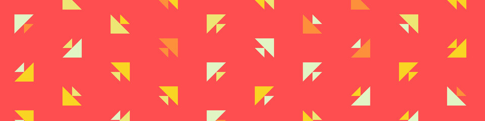 Abstract Color Halftone Dots generative art background illustration