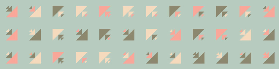 Abstract Color Halftone Dots generative art background illustration