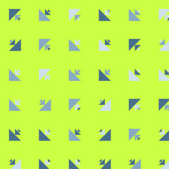 Abstract Color Halftone Dots generative art background illustration