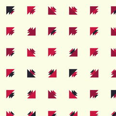 Abstract Color Halftone Dots generative art background illustration