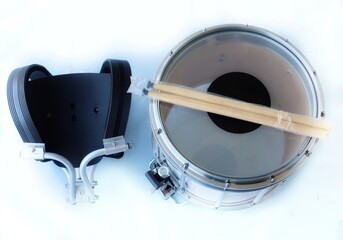 Fototapeta na wymiar drum and drumsticks