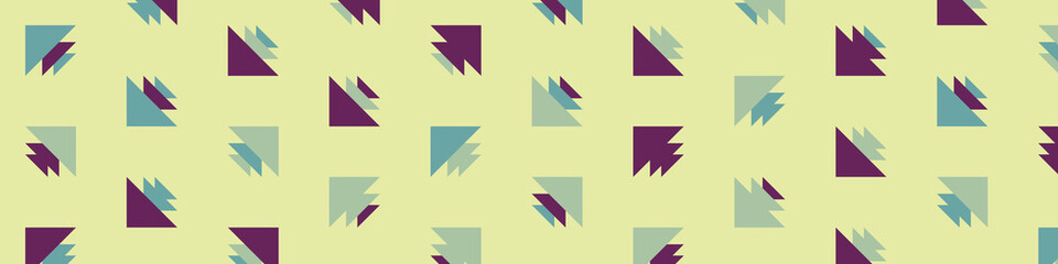 Abstract Color Halftone Dots generative art background illustration