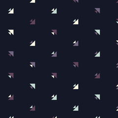 Abstract Color Halftone Dots generative art background illustration