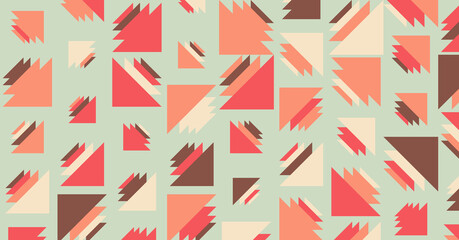 Abstract Color Halftone Dots generative art background illustration