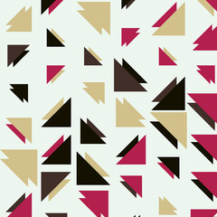 Abstract Color Halftone Dots generative art background illustration