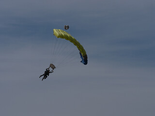 paraglider in the sky 