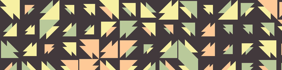 Abstract Color Halftone Dots generative art background illustration