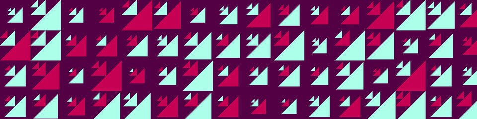 Abstract Color Halftone Dots generative art background illustration