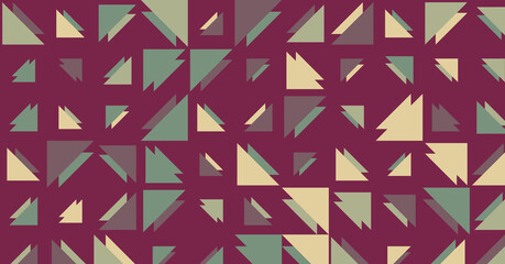 Abstract Color Halftone Dots generative art background illustration