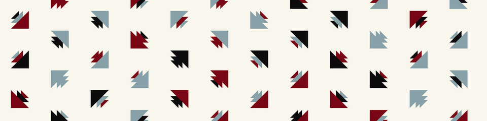 Abstract Color Halftone Dots generative art background illustration