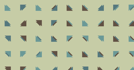 Abstract Color Halftone Dots generative art background illustration