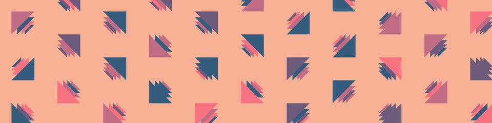 Abstract Color Halftone Dots generative art background illustration