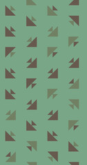 Abstract Color Halftone Dots generative art background illustration