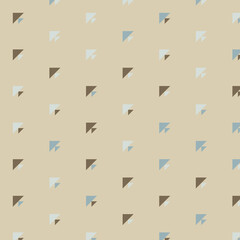 Abstract Color Halftone Dots generative art background illustration