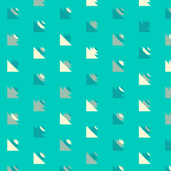 Abstract Color Halftone Dots generative art background illustration