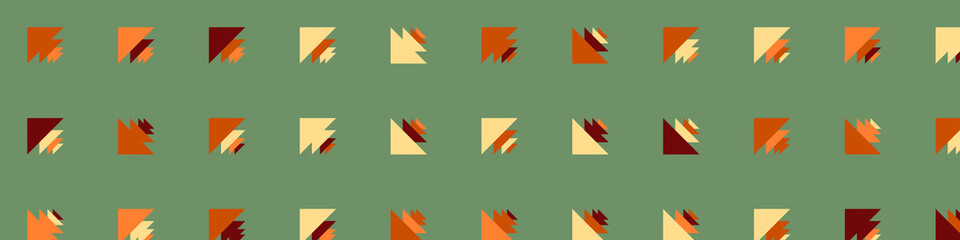 Abstract Color Halftone Dots generative art background illustration