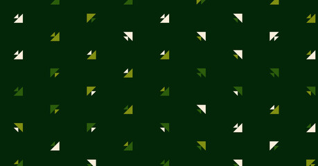 Abstract Color Halftone Dots generative art background illustration