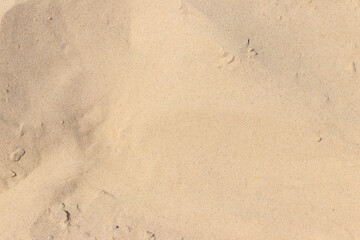 Yellow sand texture for background