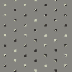 Abstract Color Halftone Dots generative art background illustration
