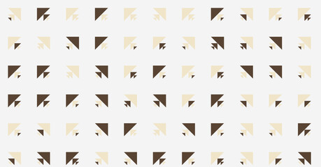 Abstract Color Halftone Dots generative art background illustration