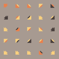 Abstract Color Halftone Dots generative art background illustration