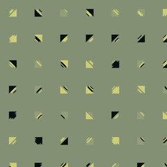 Abstract Color Halftone Dots generative art background illustration