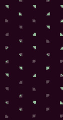 Abstract Color Halftone Dots generative art background illustration