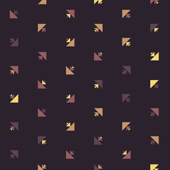 Abstract Color Halftone Dots generative art background illustration